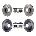 thumbnail image 1 of Transit Auto Front Rear Disc Brake Rotors and Semi-Metallic Pads Kit for Car Sprinter 2500 Mercedes-Benz Dodge Freightliner K8S-101003, 1 of 11