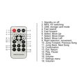 thumbnail image 3 of Overhead Player, Car Roof Monitor Wide Compatibility Ultra Thin USB SD HD Display Interface DC12V-24V with Blue Ambient Light for Car Vehicle Automobile, 3 of 7