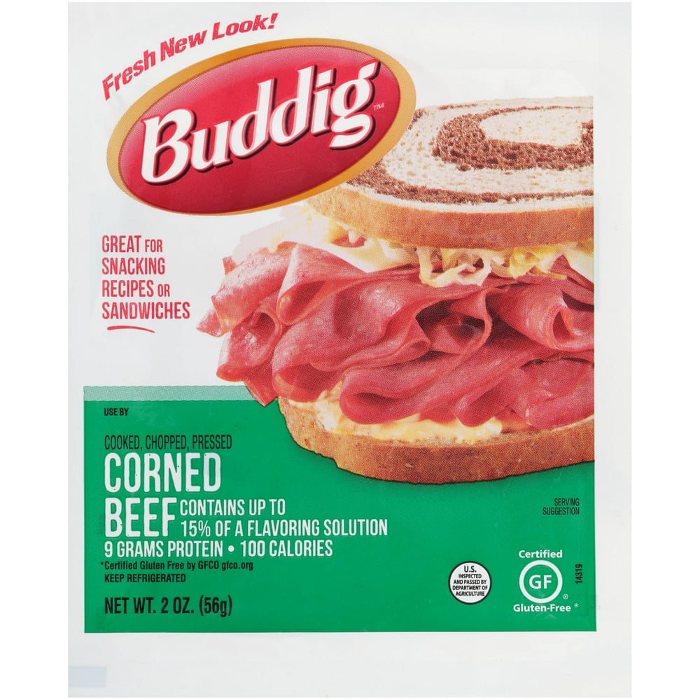 Buddig Original Corned Beef, 2 Oz.