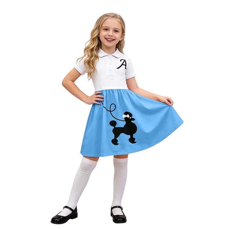 KPOPLK Toddler Girl Tulle Dress Ruffle Sleeveless Summer Girls Dresses Birthday Wedding Casual 6M-6Y Size 10-11 Years Light Blue