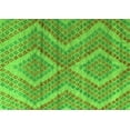 thumbnail image 1 of Ahgly Company Indoor Rectangle Abstract Green Modern Area Rugs, 5' x 8', 1 of 4