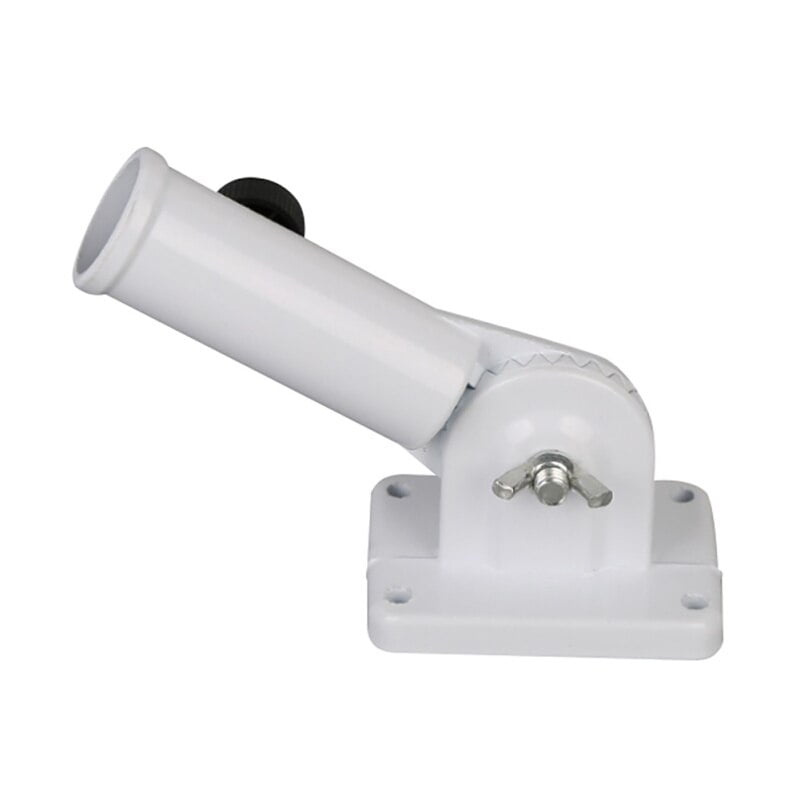 Adjustable Aluminum Wall Mounted Flag Holder Windsock Base 2 Angle Flag