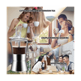 thumbnail image 2 of Moka Induction Stovetop Espresso Maker,Glass-Top & Stainless Steel Pot,Classic Italian Coffee Maker, 240Ml, 2 of 4
