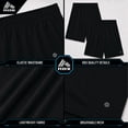 thumbnail image 4 of RBX Boys Athletic Shorts - 2 Pack Performance Mesh Jersey Gym Shorts with Elastic Waistband (8-16), 4 of 7