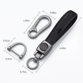 thumbnail image 2 of Genuine Leather Car Logo Keychain Compatible with Mazda Keychain Leather Keychain Suitable for Women and Men Mazda Accessories, 2 of 5
