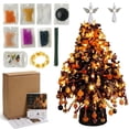 thumbnail image 7 of DIY Beaded Christmas Tree Kit, 3D Crystal Craft Set for Adults with Colorful Beads and Wire, Tabletop Holiday Decoration, Relaxing Beading Project, Christmas Gift for Family, 7 of 7