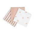 thumbnail image 2 of Lulujo - Infant, Baby, Infant - Cotton Muslin Receiving Blankets - 3 Pack, 2 of 4