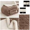 thumbnail image 2 of Sherpa Fleece Blanket Fuzzy Soft Throw Blanket Dual Sided Blanket for Couch Sofa Bed, 2 of 7