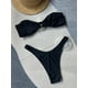 thumbnail image 2 of Bikini de talla grande para mujer, bañador naranja con volantes en contraste, traje de baño de cintura alta con realce, ropa de baño de dos piezas para verano 2024, 2 of 5
