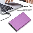 thumbnail image 4 of 23M09 RT USB3.0 A MSATA Gabinete SSD Gabinete, USB3.0 Alta Velocidad 6Gbps Transfer HDD Gabinete, Con USB3.0 Tipo C Cable De Encabezado Doble E Indicador LED, Soporte UASP, 4 of 7