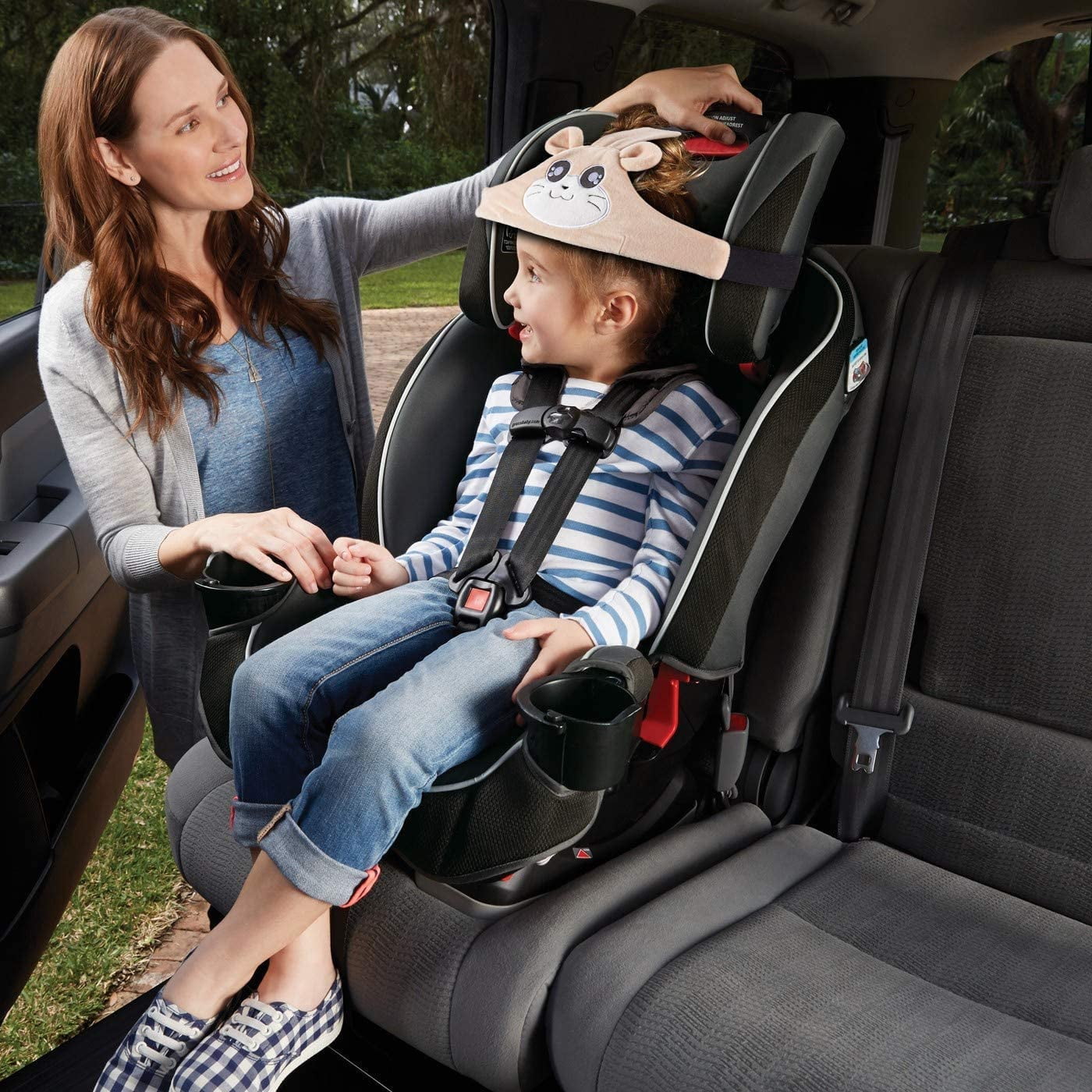 car seat neck holder