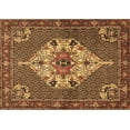thumbnail image 1 of Ahgly Company Indoor Rectangle Persian Brown Traditional Area Rugs, 3' x 5', 1 of 4