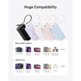 thumbnail image 5 of Power Bank Anker Nano 3 en 1 de 10.000 mAh con cable USB-C de 30 W, 5 of 5