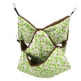 thumbnail image 2 of Cómoda cama tipo jaula verde para hámsteres, hamaca triple de 30 x 30 cm para animales pequeños, 2 of 8