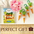 thumbnail image 4 of Lindt Chocolate Carrots, Milk Chocolate with Hazelnuts, Easter Chocolate Candy, 1.9 oz, 4 Count, 4 of 12