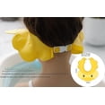 thumbnail image 3 of Gorro de ducha para niños, ajustable, con protección para el champú (circunferencia de la cabeza superior a 38 cm), amarillo, 3 of 5