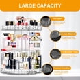 thumbnail image 4 of Organizador de maquillaje MISERWE, giratorio 360°, 7 capas ajustables, 4 of 6