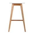 thumbnail image 4 of Universal Expert Abacus Barstool Modern Oak and White, 4 of 8