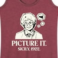 thumbnail image 3 of Golden Girls - Picture It Sicily - Women's Racerback Tank Top, 3 of 5