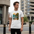 thumbnail image 3 of Smartprints Maui Hawaii Sunset Island Vibes T-Shirt White, Cotton, S, 3 of 4