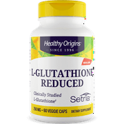Healthy Origins - Setria L-Glutathione Reduced 250 mg. - 60 Capsules