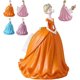 thumbnail image 3 of Girl Tissue Box Princess Figurine Tissues Dispenser With Flying Skirt, 3 of 3