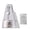 Transparent White, variant on M Buder Transparent Pink Mechanical Metronome Portable Adjustable Beat Speed Lightweight Loud Sound 40-208 BPM for Piano Guitar Drum Guzheng Accurate Beat