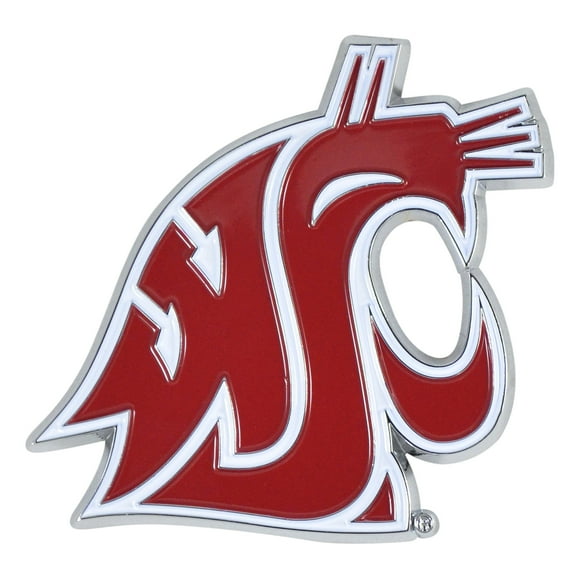 Washington State University Color Emblem 3""x3.2""