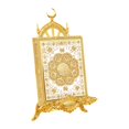 thumbnail image 3 of GROWTH TANK Islamic Muslim Quran Box with Stand Fancy Multifunctional Birthday Gift Gold L, 3 of 9