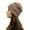 Khaki, variant on Herrnalise Winter Knit Beanie Hats For Women Stretchy Warm Slouchy Knitted Thick Skull Caps