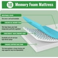 thumbnail image 3 of FDW Matelas en Mousse Mémoire Très Grand 10 Pouces, Fermeté Moyenne, Certifié CertiPUR-US, Confort Ondulé, Blanc, 3 of 7