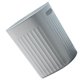 thumbnail image 2 of Papelera De Plástico, Cubo De Basura Portátil Descubierto Con Asa Para Oficina En Casa Gris, 2 of 8