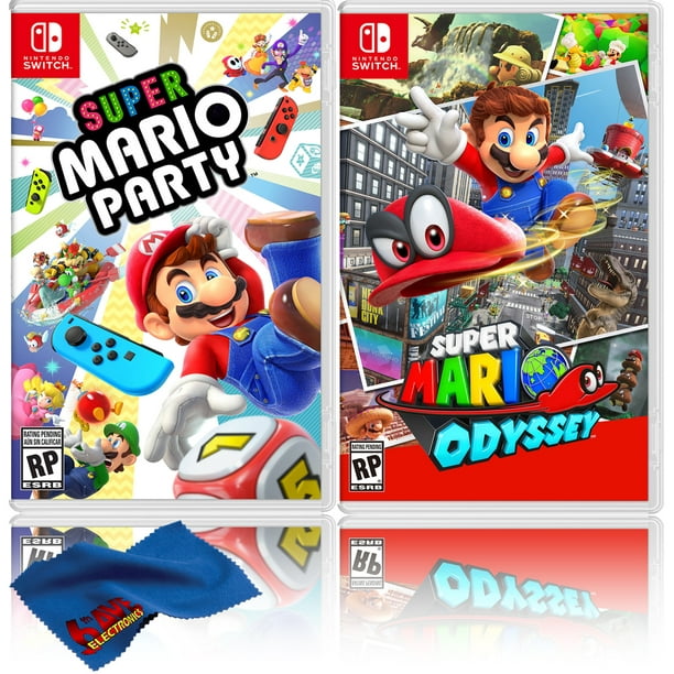 Mario Party Super Mario Odyssey - Two Game Bundle - Nintendo Switch - Walmart.com
