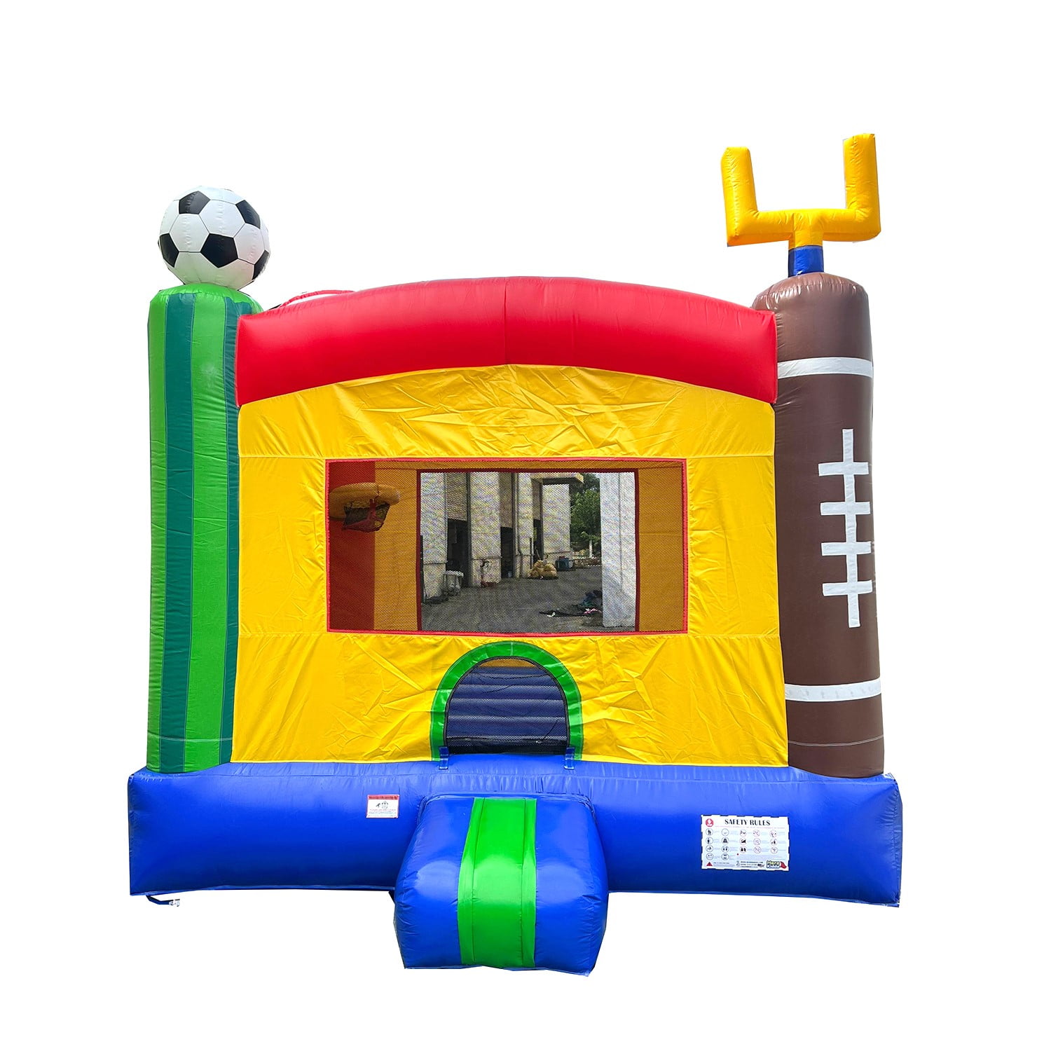 HeroKiddo Commercial Grade Bounce House for Kids and Adults (with