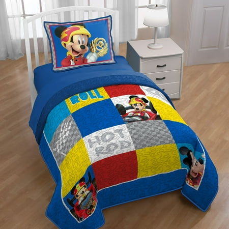 UPC 032281273033 product image for Disney Mickey Mouse Clubhouse Roadster Racer Twin/Full Quilt | upcitemdb.com