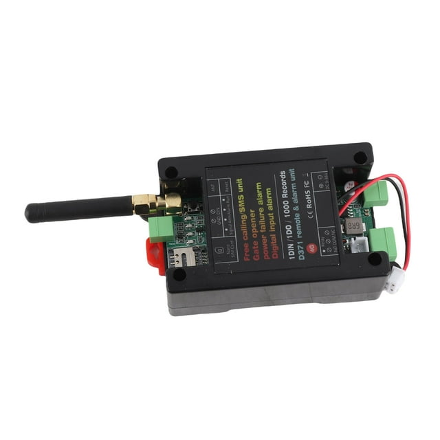 4G GSM Relay Switch Controller Control Remind Alerts for Industrial Home Automation ABS Material Easy Phone Control Security Enhance Remote Notify Users Rechargeable