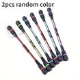 thumbnail image 3 of 2pcs Relax Fidget Spinner Pens - Anti-Slip, Smooth Writing Ballpoint For Office & School Use (Assorted Colors) Pens For Writing Beadable Pens, 3 of 5