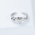 thumbnail image 5 of Infinity Love Women's Stainless Steel Ring Cremation Jewelry for Ashes Holder Memorial Urn Ring, 5 of 8