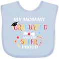 thumbnail image 3 of Inktastic My Mommy Graduated and I'm Super Proud Boys or Girls Baby Bib, 3 of 4