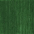 thumbnail image 1 of Ahgly Company Indoor Square Abstract Emerald Green Contemporary Area Rugs, 5' Square, 1 of 4