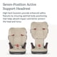 thumbnail image 4 of Asiento elevador con respaldo alto UPPAbaby Alta V2 Iris gris/lavanda, 4 of 6