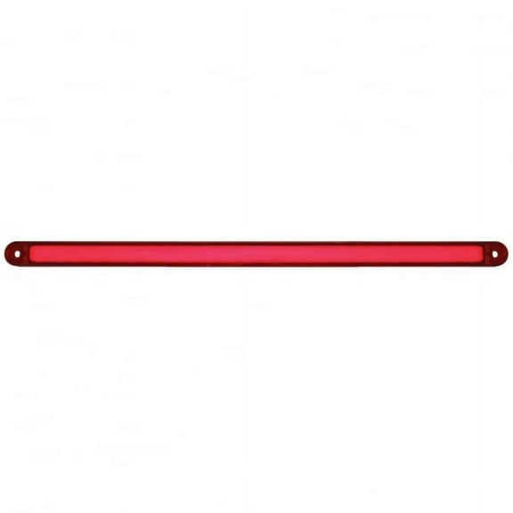 24 LED 12" Dual Function Light Bar - GLO Light - Red LED/Red Lens