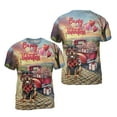 thumbnail image 3 of Be My Valentine's Rottweiler Truck Full of Love Flower Balloon All Over Print 3D Shirt Unisex Merch Rottie Dog Lover Gifts Idea - 02029, 3 of 6