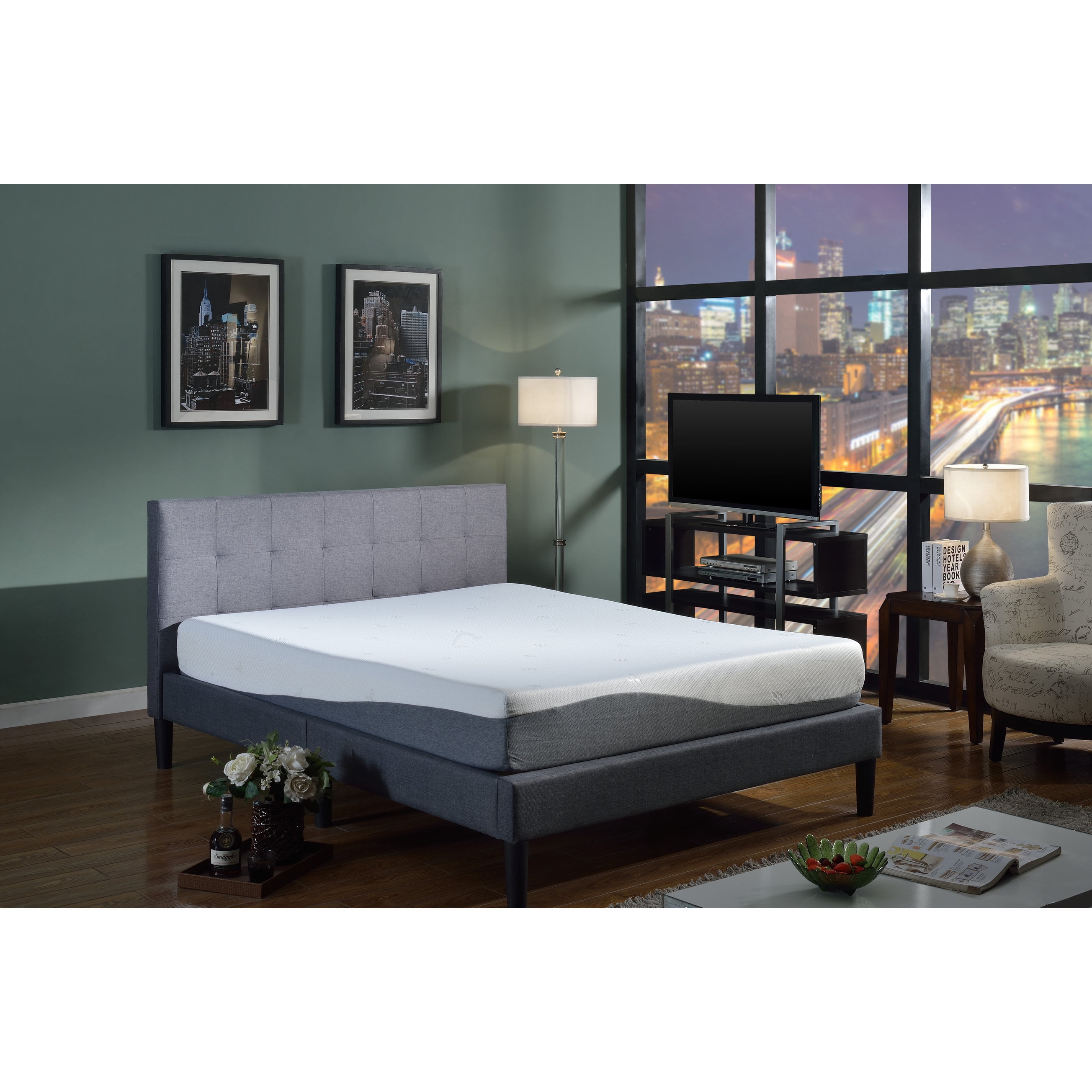 Madison Home Swiss Ortho Sleep 10-inch Full-size Gel ... Madison Home Swiss Ortho Sleep 10-inch Full-size Gel ...