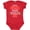 Red, variant on Inktastic Little Sister and Biggest Fan Baseball Glove and Bat Girls Baby Bodysuit