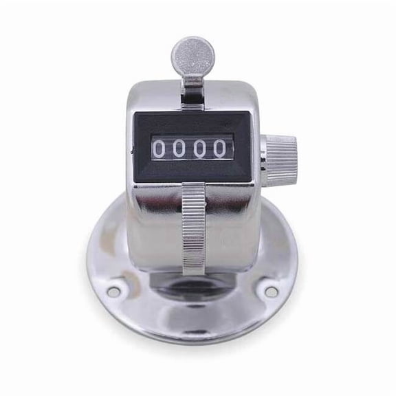 Enm Counter,Mechanical,4 Digit,Hand Tally M4501NF