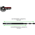 thumbnail image 3 of 2 Lift Supports Gas Struts Shocks Fits 2002 2003 2004 2005 2006 2007 Saturn Vue Rear Tailgate Hatch Trunk Door Gate Back Liftgate SG330092 4363 15911046 Springs Arms Dampers, 3 of 6