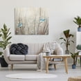 thumbnail image 3 of Love Birds with Heart Shape Canvas Art, 48 x 36, Design By Artist Julia Purinton, 3 of 6