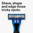 thumbnail image 3 of Schick Xtreme4 Men's Disposable Razors with Edging Blades, 3 Ct, 3 of 7