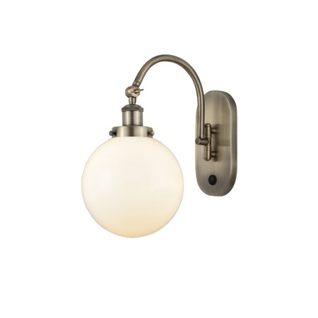 

Innovations Lighting 918-1W-15-8 Beacon Sconce Beacon 15 Tall Wall Sconce - White